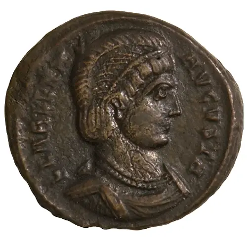 Nummus (Constantinian bronze / follis) の表面（American Numismatic Society (1995.11.969)）