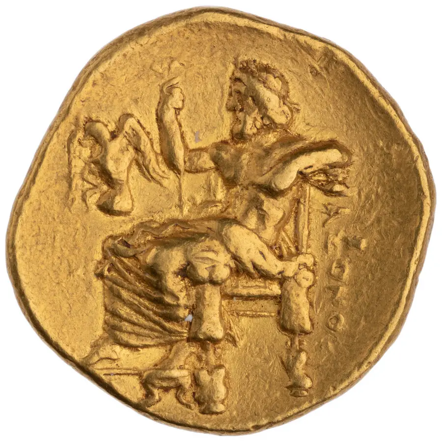 Cyrene Stater (Silphium type) の裏面（リバース）