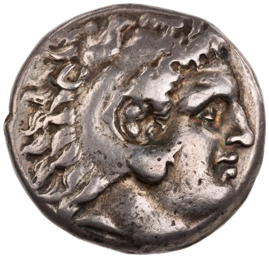 Kos Tetradrachm (Herakles type) の表面（オブバース）
