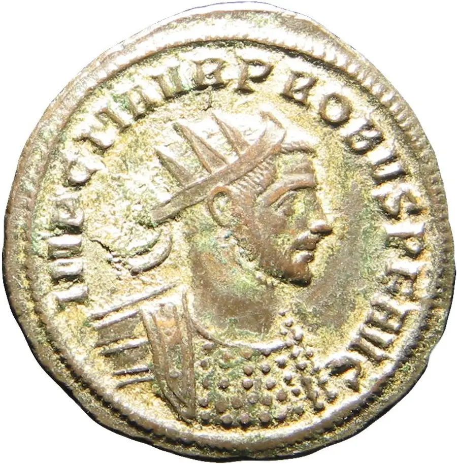 Antoninianus of Probus の表面（オブバース）